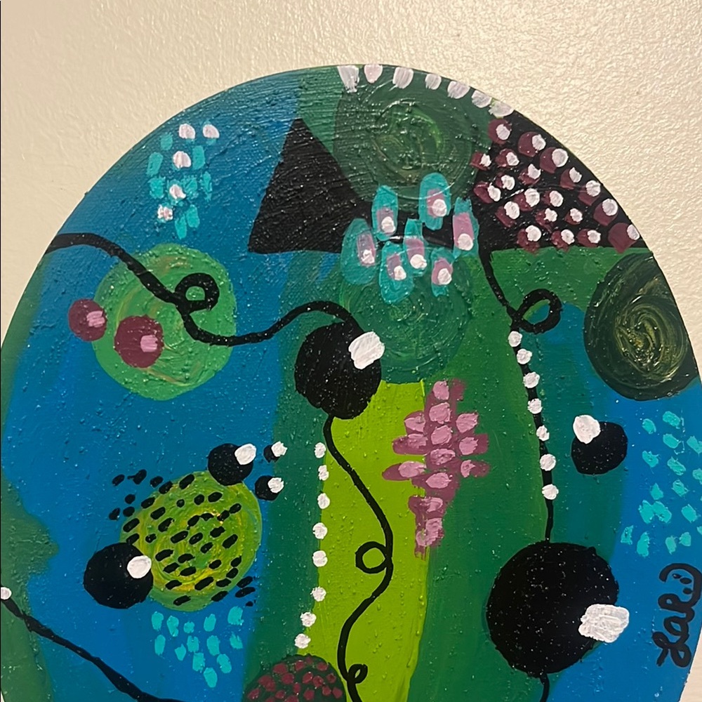 Abstract Colorful Art Piece